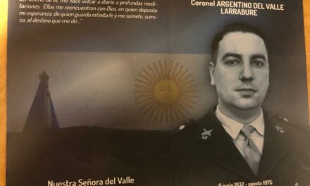 Monseñor Samuel Jofre celebrará una misa por la santidad del siervo de Dios, Argentino del Valle Larrabure